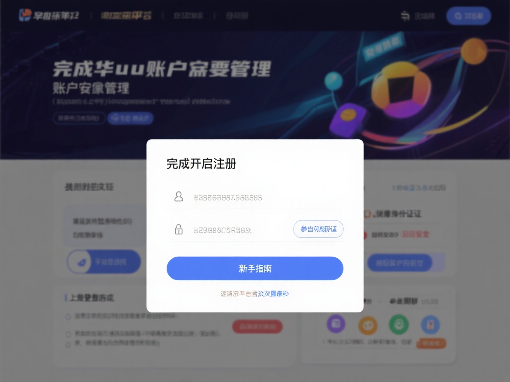 华体会开户注册 (华体会开户注册,开启您的娱乐新篇章!) 完成华体会开户注册后,用户需要特别关注账户的安全管